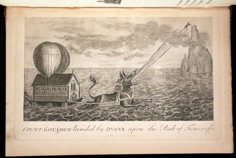 1868 Rare Book - The Travels and Surprising Adventures of Baron MUNCHAUSEN. Illustrated by Cruikshank.