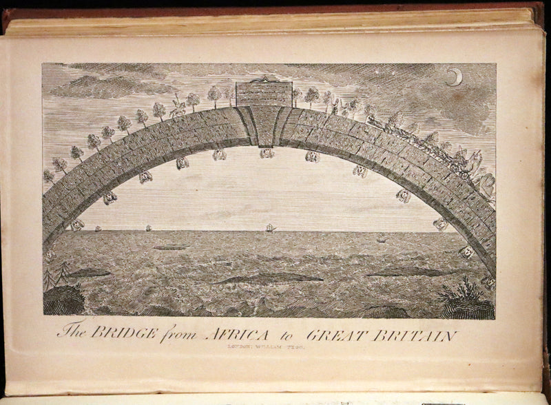 1868 Rare Book - The Travels and Surprising Adventures of Baron MUNCHAUSEN. Illustrated by Cruikshank.