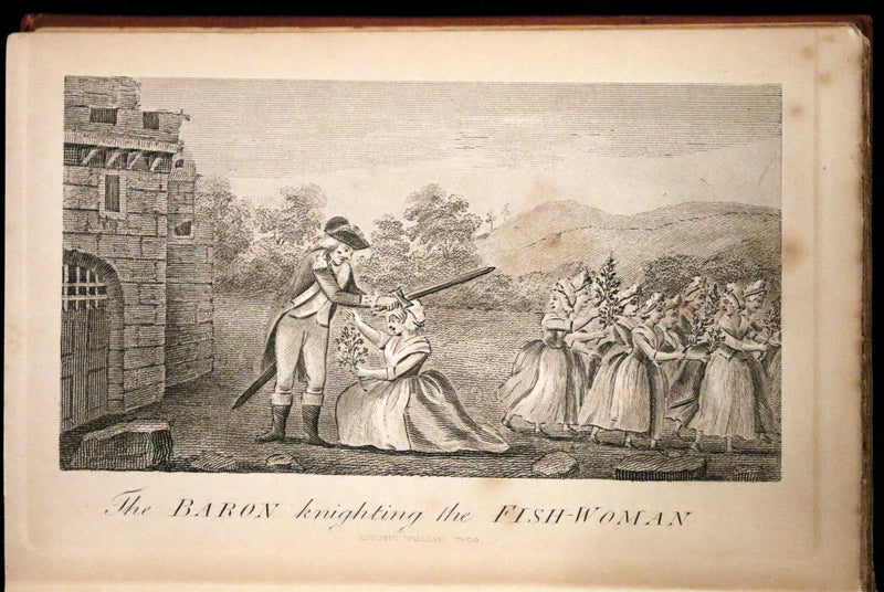 1868 Rare Book - The Travels and Surprising Adventures of Baron MUNCHAUSEN. Illustrated by Cruikshank.