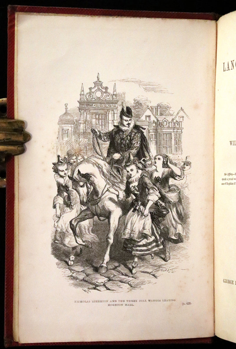 1854 Scarce Illustrated Edition - THE LANCASHIRE WITCHES. A Romance Of Pendle Forest.