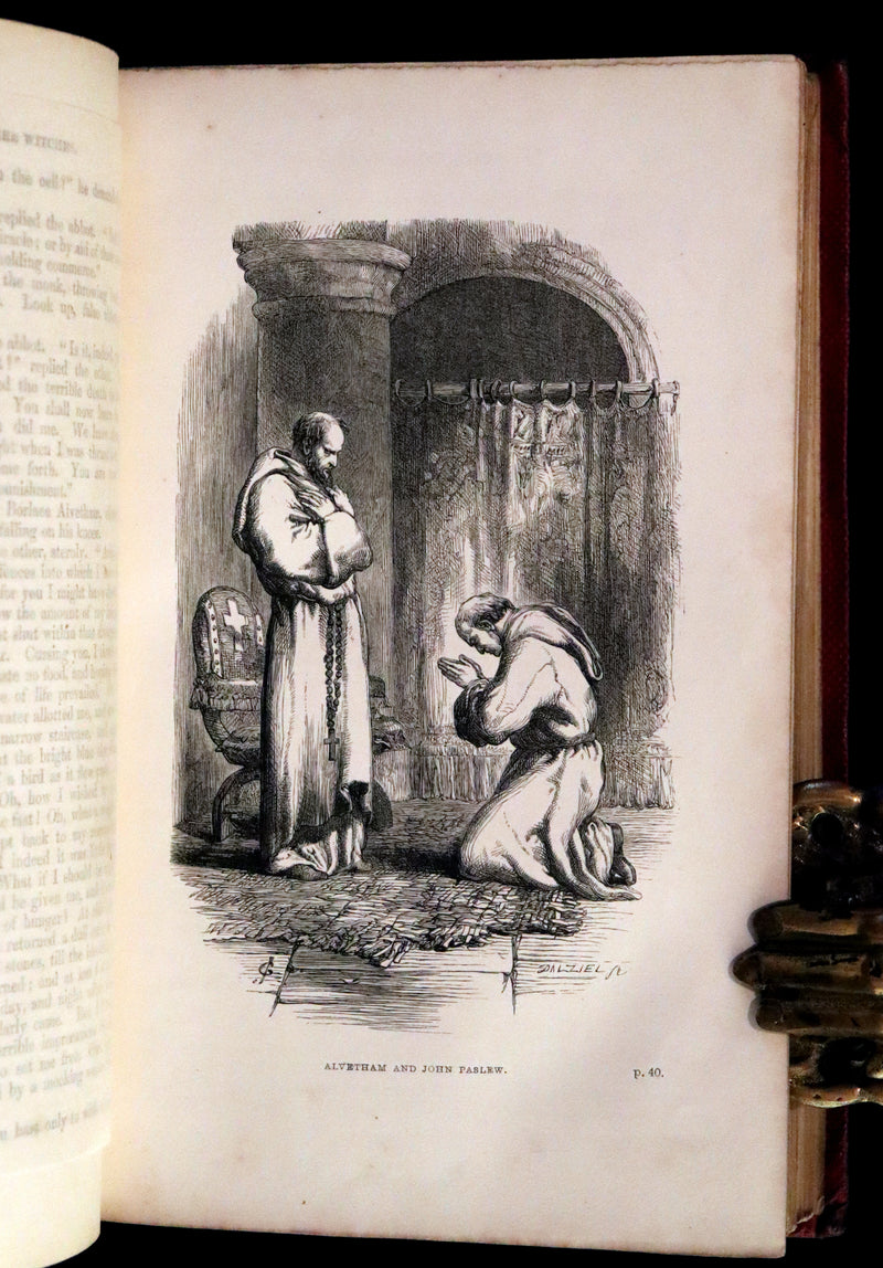 1854 Scarce Illustrated Edition - THE LANCASHIRE WITCHES. A Romance Of Pendle Forest.