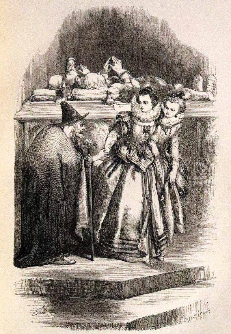 1854 Scarce Illustrated Edition - THE LANCASHIRE WITCHES. A Romance Of Pendle Forest.