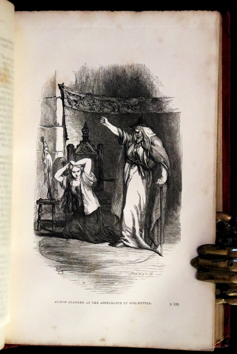 1854 Scarce Illustrated Edition - THE LANCASHIRE WITCHES. A Romance Of Pendle Forest.