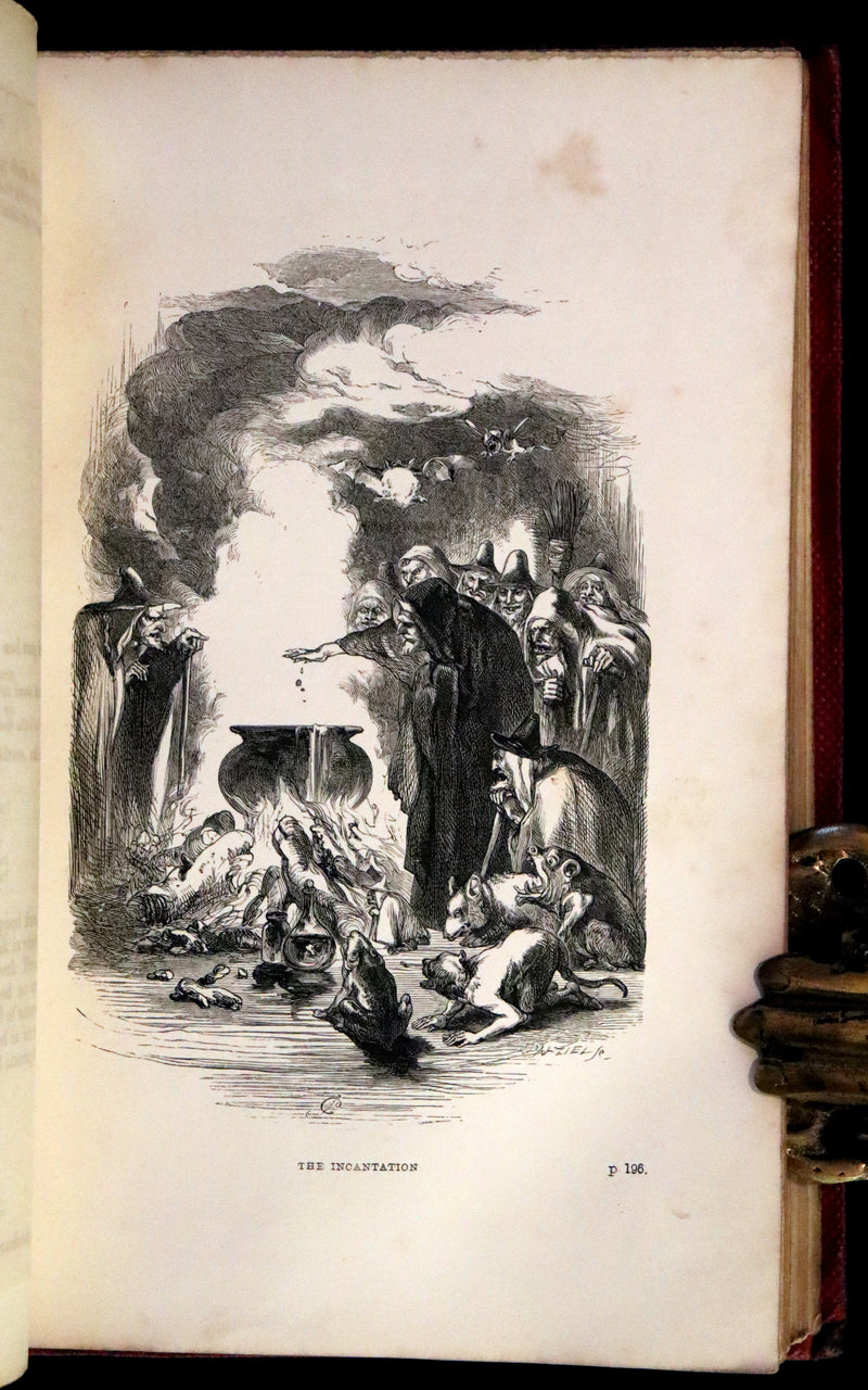 1854 Scarce Illustrated Edition - THE LANCASHIRE WITCHES. A Romance Of Pendle Forest.