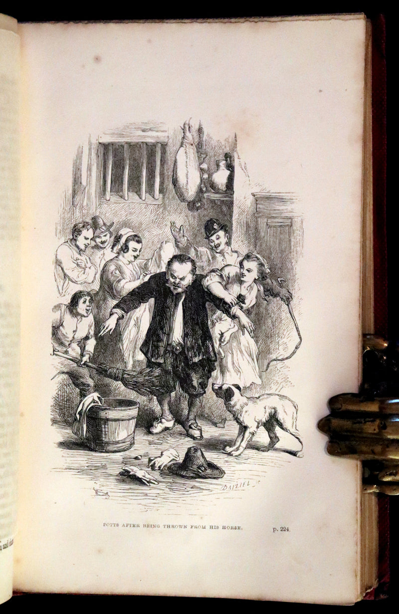 1854 Scarce Illustrated Edition - THE LANCASHIRE WITCHES. A Romance Of Pendle Forest.