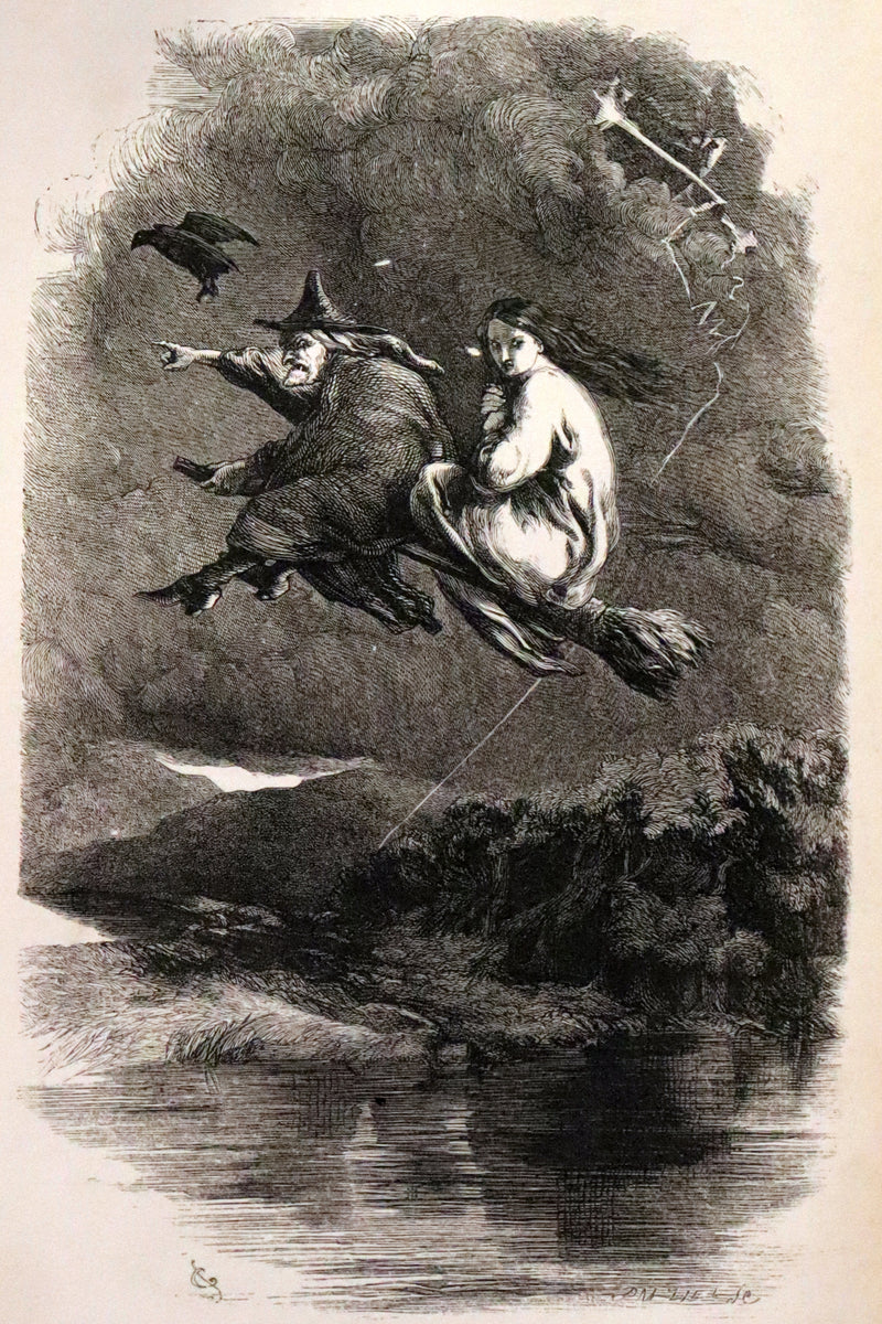 1854 Scarce Illustrated Edition - THE LANCASHIRE WITCHES. A Romance Of Pendle Forest.
