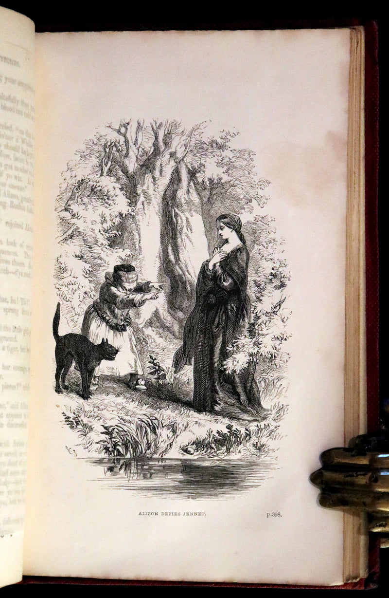 1854 Scarce Illustrated Edition - THE LANCASHIRE WITCHES. A Romance Of Pendle Forest.
