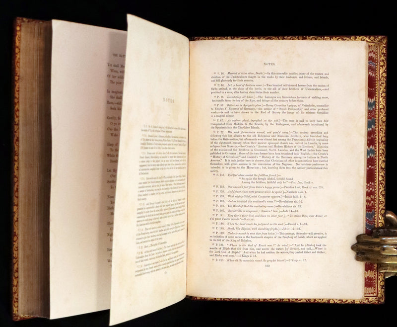 1860 Rare First Edition -  Poems of James Montgomery illustrated by John Gilbert, J. Wolf, Birket Foster, Etc.