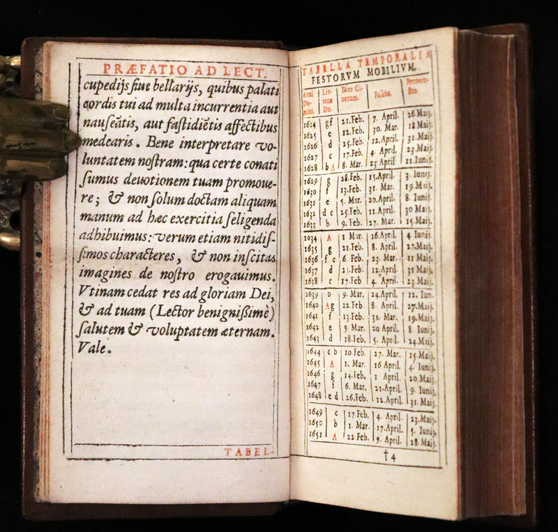 1624 Rare Latin Book - Litaniae Sacrae Illustrated by Thomas de Leu & Jacob de Weert.