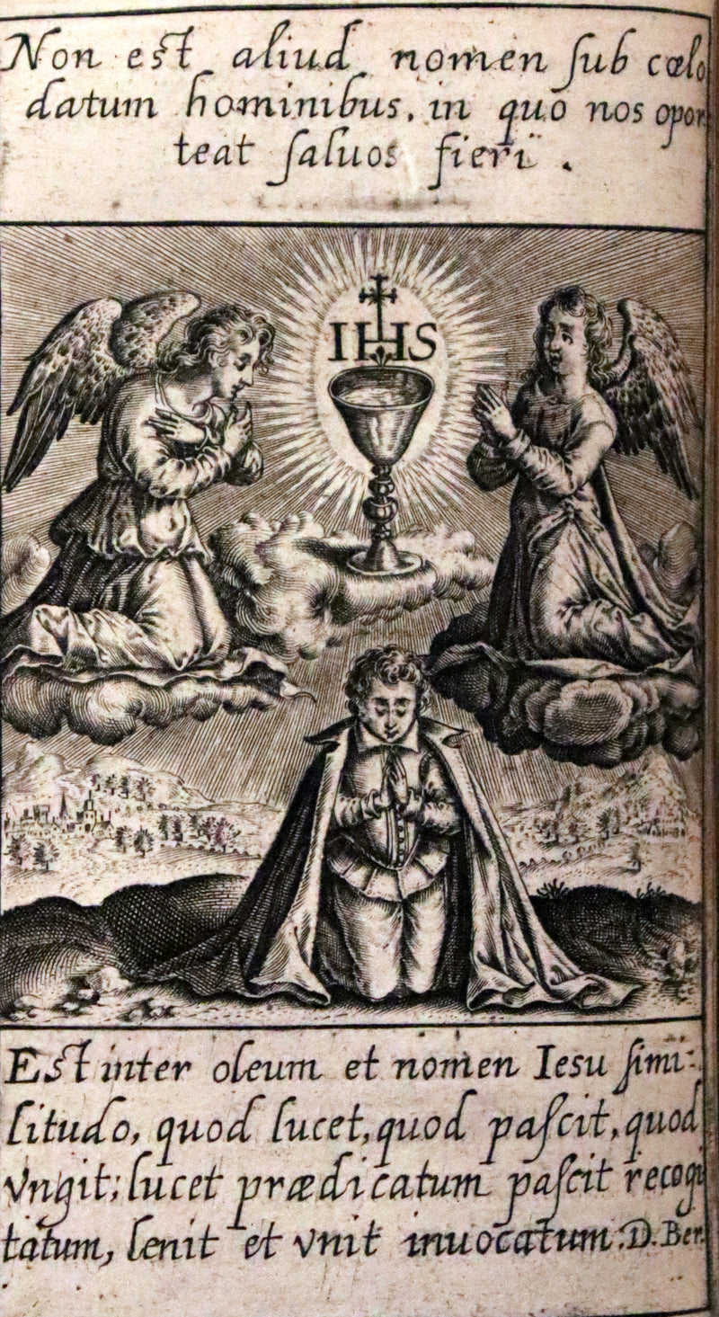 1624 Rare Latin Book - Litaniae Sacrae Illustrated by Thomas de Leu & Jacob de Weert.