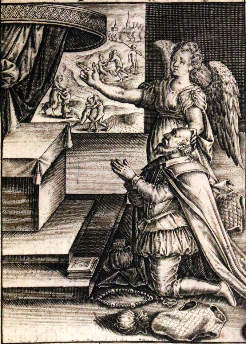 1624 Rare Latin Book - Litaniae Sacrae Illustrated by Thomas de Leu & Jacob de Weert.