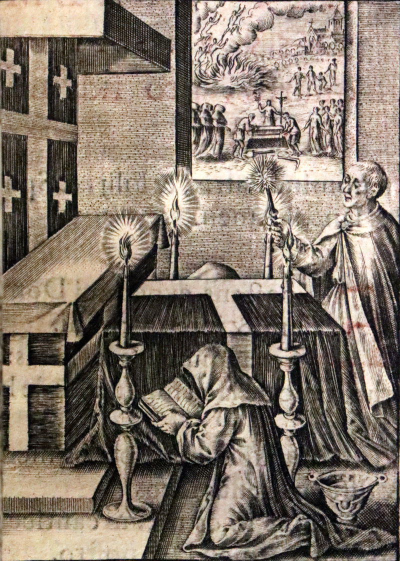 1624 Rare Latin Book - Litaniae Sacrae Illustrated by Thomas de Leu & Jacob de Weert.