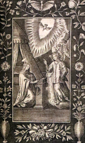 1624 Rare Latin Book - Litaniae Sacrae Illustrated by Thomas de Leu & Jacob de Weert.