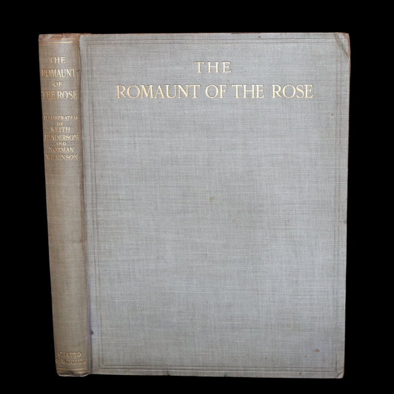 1911 First Illustrated Edition SIGNED by Keith Henderson - The Romaunt of the Rose by Chaucer. A Medieval Poem.