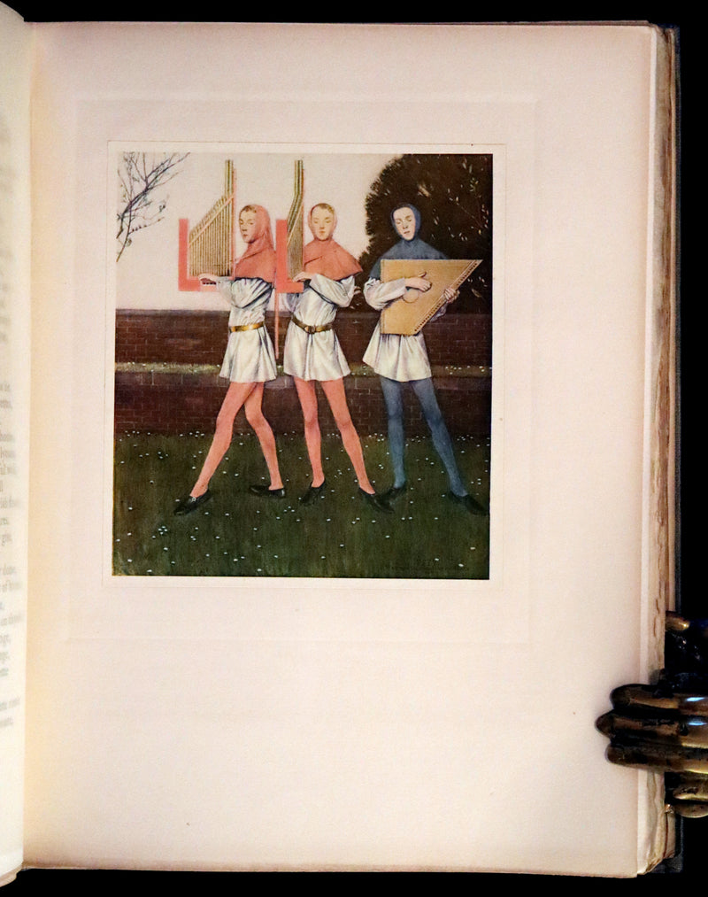 1911 First Illustrated Edition SIGNED by Keith Henderson - The Romaunt of the Rose by Chaucer. A Medieval Poem.