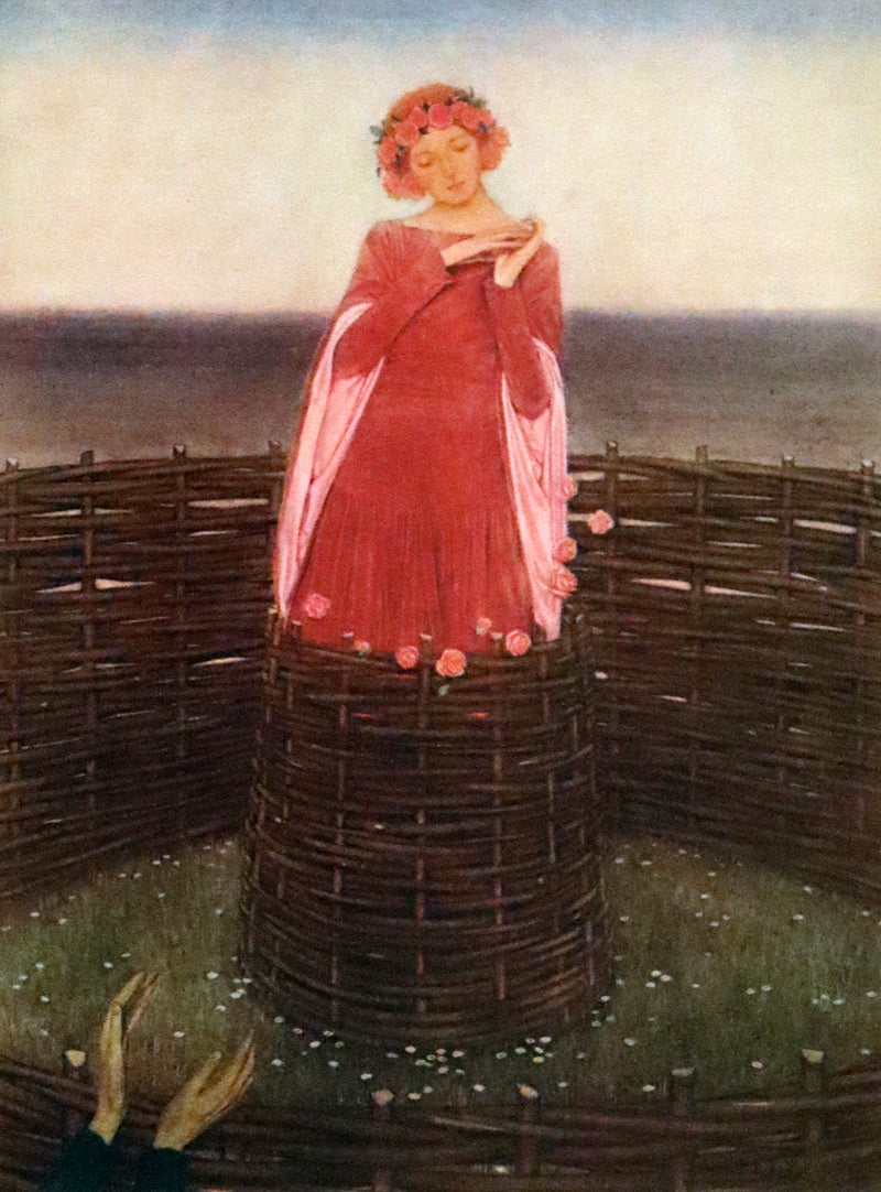 1911 First Illustrated Edition SIGNED by Keith Henderson - The Romaunt of the Rose by Chaucer. A Medieval Poem.