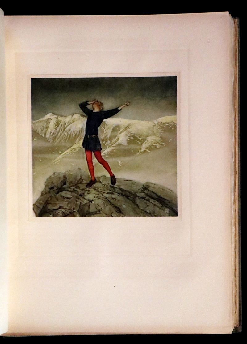 1911 First Illustrated Edition SIGNED by Keith Henderson - The Romaunt of the Rose by Chaucer. A Medieval Poem.