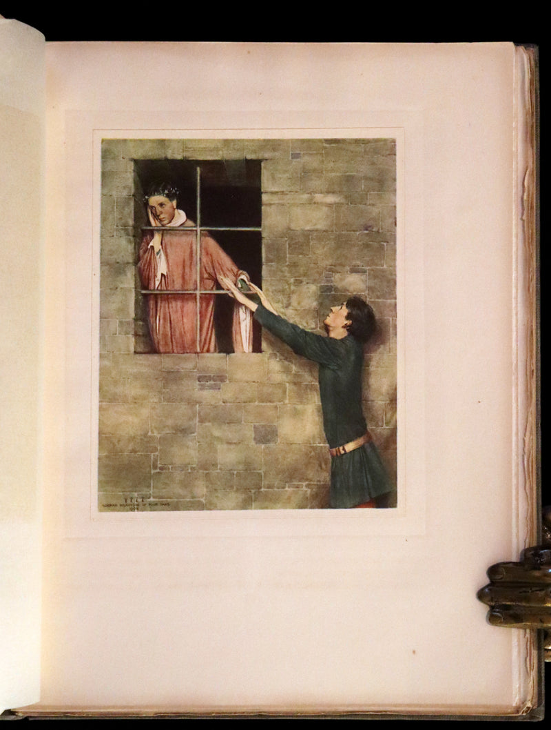 1911 First Illustrated Edition SIGNED by Keith Henderson - The Romaunt of the Rose by Chaucer. A Medieval Poem.
