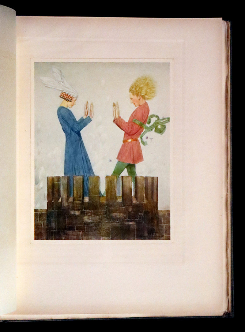 1911 First Illustrated Edition SIGNED by Keith Henderson - The Romaunt of the Rose by Chaucer. A Medieval Poem.