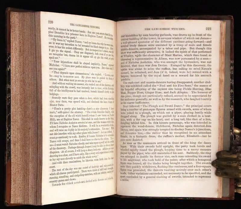 1851 Scarce Early Edition - THE LANCASHIRE WITCHES. A Romance Of Pendle Forest.