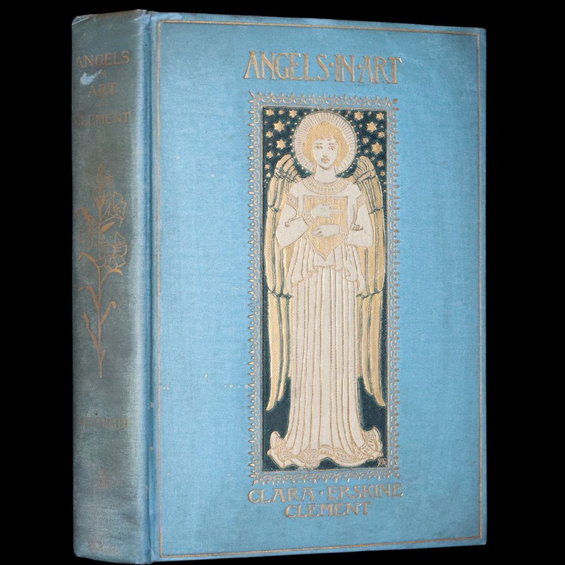 1898 Rare First Edition - ANGELS in Art by Clara Erskine Clement.