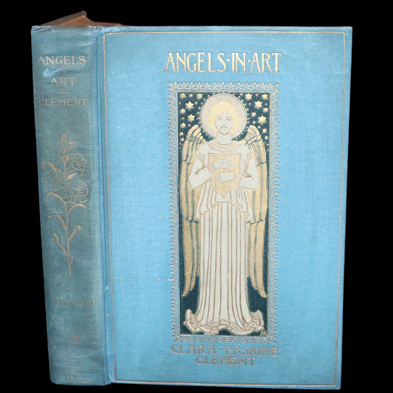 1898 Rare First Edition - ANGELS in Art by Clara Erskine Clement.