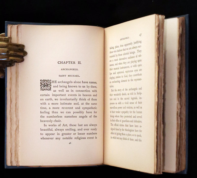 1898 Rare First Edition - ANGELS in Art by Clara Erskine Clement.