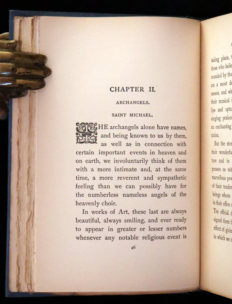 1898 Rare First Edition - ANGELS in Art by Clara Erskine Clement.
