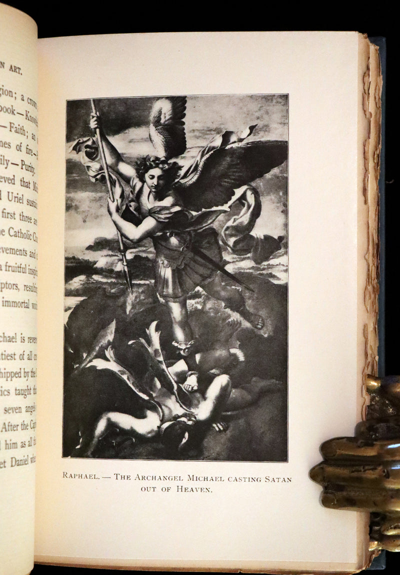 1898 Rare First Edition - ANGELS in Art by Clara Erskine Clement.