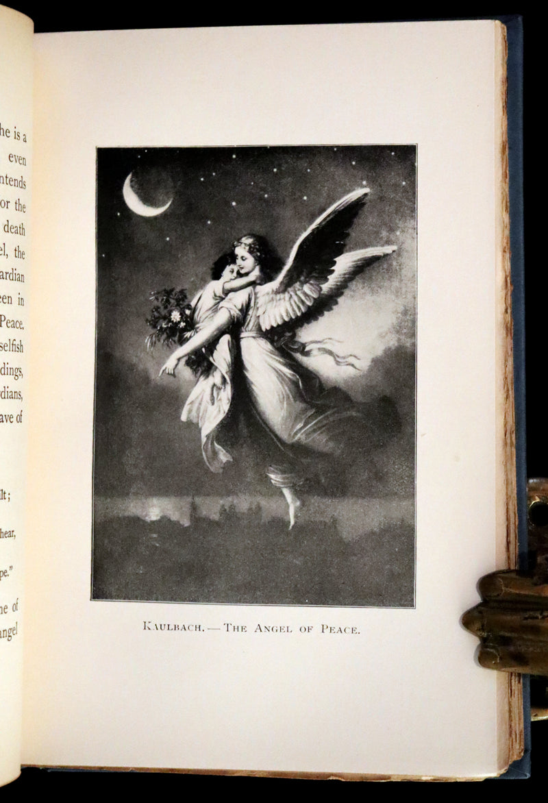 1898 Rare First Edition - ANGELS in Art by Clara Erskine Clement.