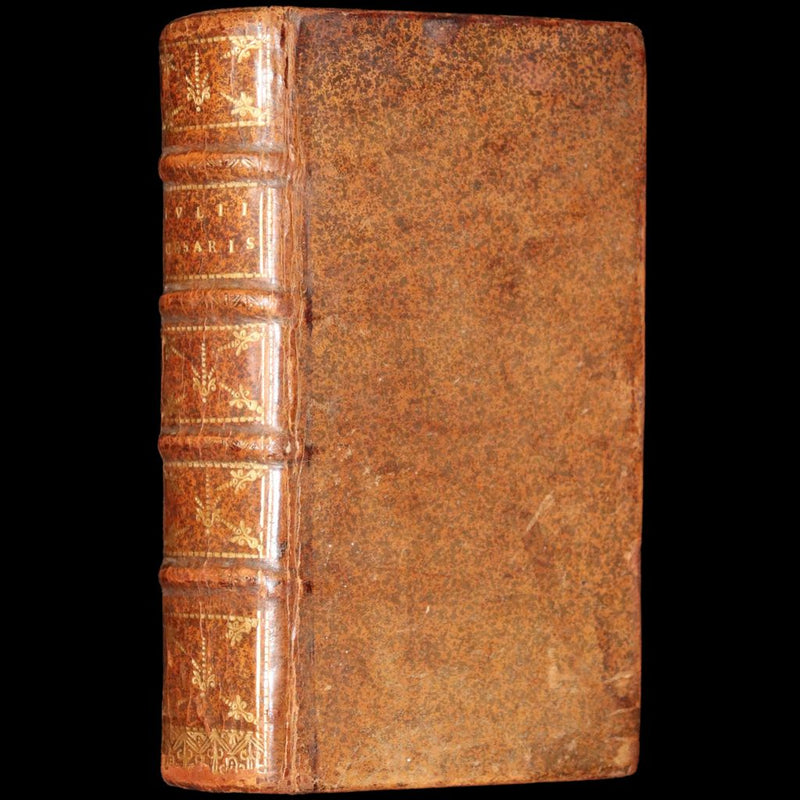 1685 Rare Latin Book - Works of Julius Caesar, The Gallic War, Civil War, &c.