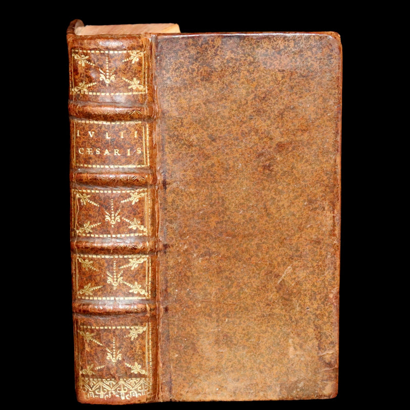 1685 Rare Latin Book - Works of Julius Caesar, The Gallic War, Civil War, &c.