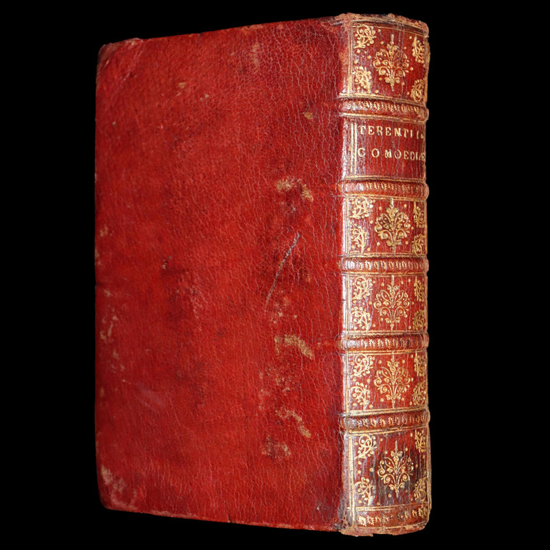 1651 Rare Latin Book - Terence's Comedies - Publii Terentii Carthaginiensis Afri, Comoediae sex.