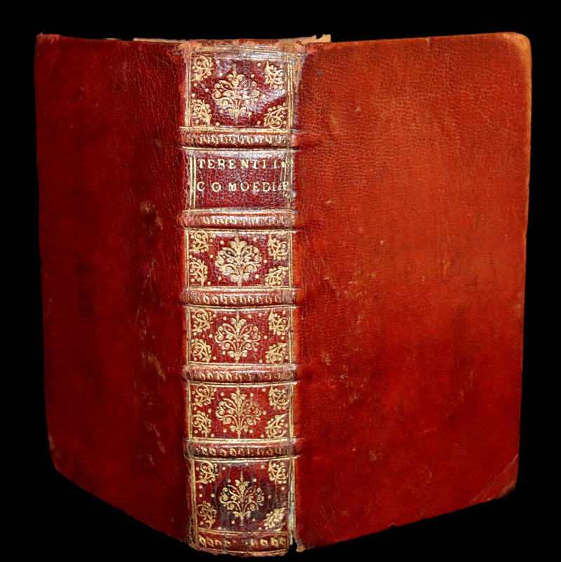 1651 Rare Latin Book - Terence's Comedies - Publii Terentii Carthaginiensis Afri, Comoediae sex.