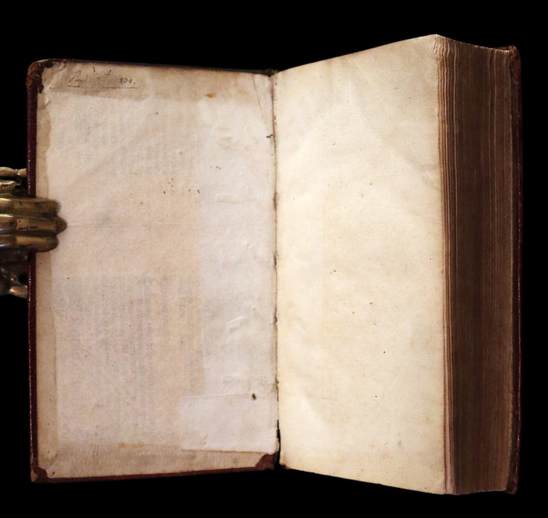 1651 Rare Latin Book - Terence's Comedies - Publii Terentii Carthaginiensis Afri, Comoediae sex.