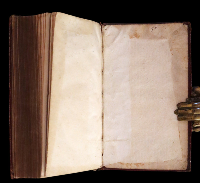 1651 Rare Latin Book - Terence's Comedies - Publii Terentii Carthaginiensis Afri, Comoediae sex.