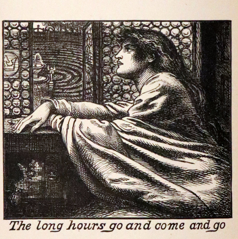 1888 Rare Edition - Christina Rossetti's POEMS, Including Goblin Market. Illustrated.