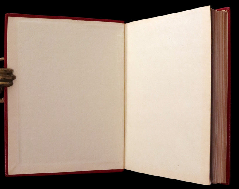 1918 First Edition in Morocco Binding - ENGLISH FAIRY TALES by Flora Annie Steel, illustrated by Arthur Rackham.