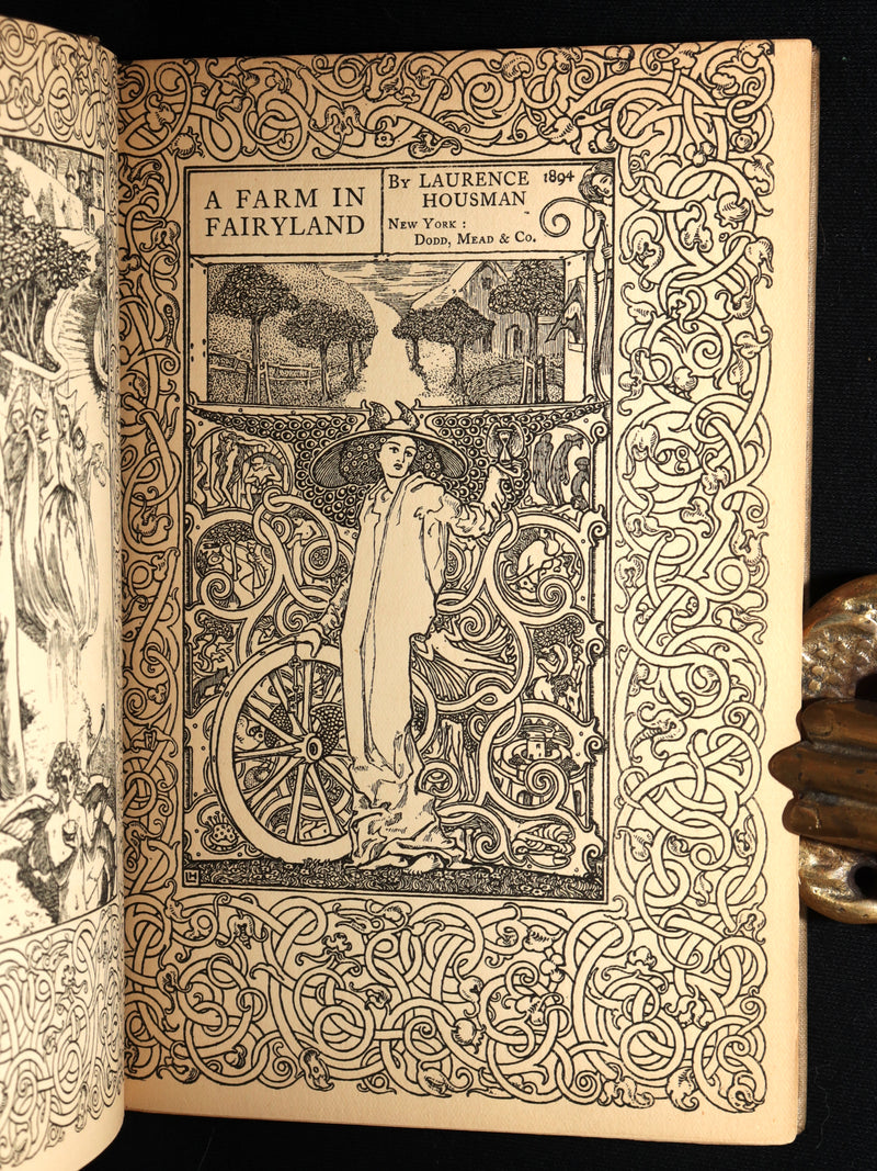 1894 Rare First Edition - A Farm in Fairyland by Laurence Housman, Illustrated