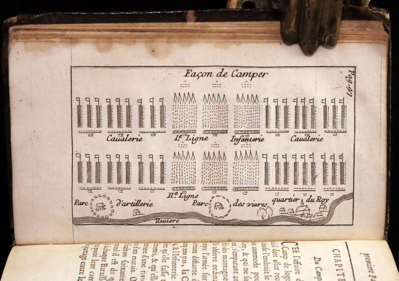 1689 Scarce French First Edition - The Art of War - L'Art de la Guerre by le Sieur Louis de Gaya.