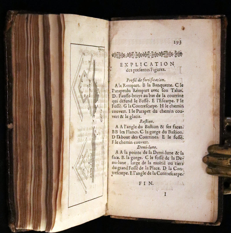 1689 Scarce French First Edition - The Art of War - L'Art de la Guerre by le Sieur Louis de Gaya.
