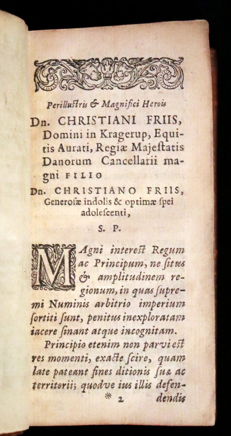 1629 Rare Latin First Edition - Of the Kingdom of Denmark and Norway by Stephanius.