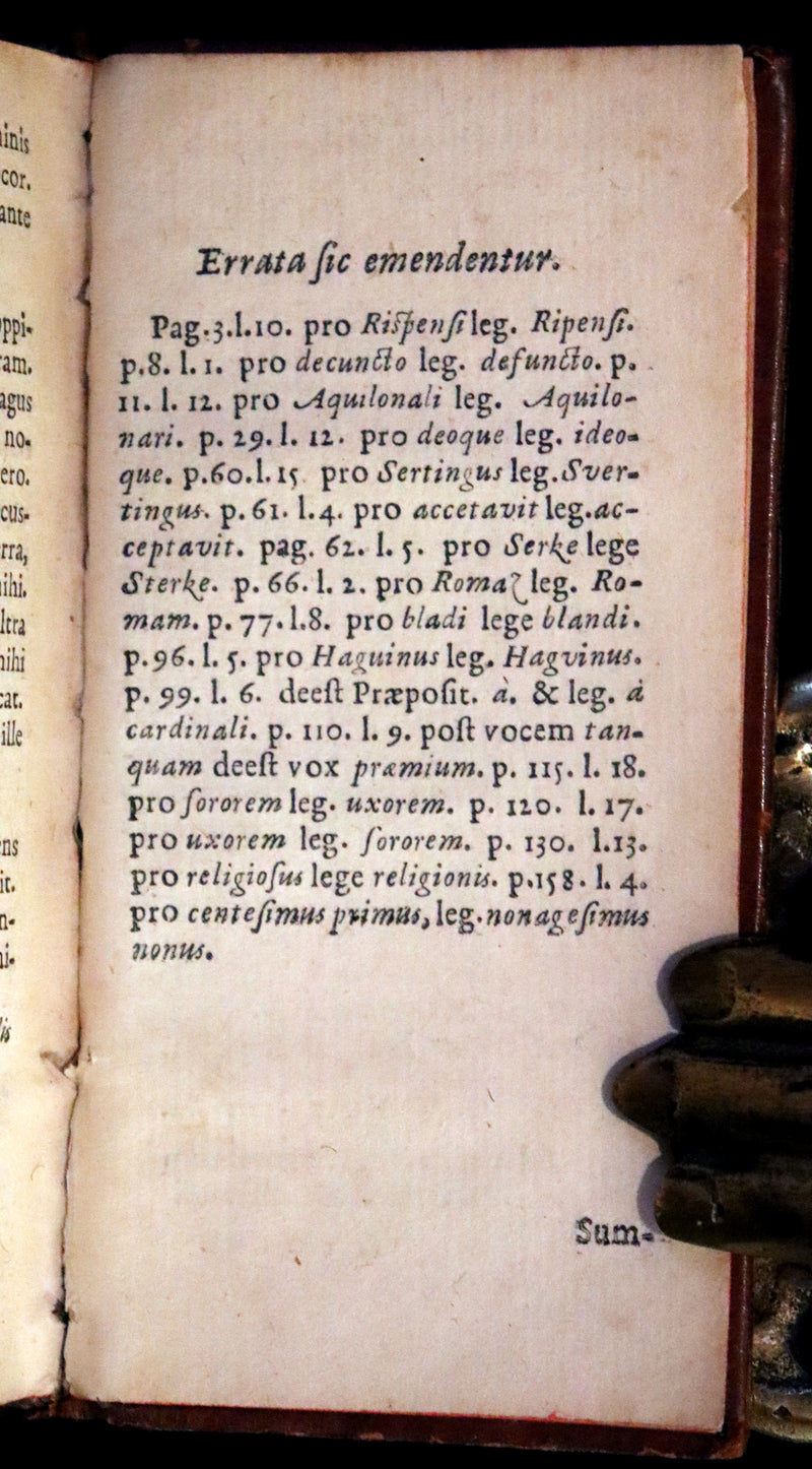 1629 Rare Latin First Edition - Of the Kingdom of Denmark and Norway by Stephanius.