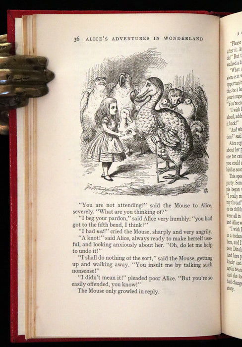 1939 Rare 1stED - Complete Works of Lewis Carroll including Alice's Adventures in Wonderland, Through the Looking-Glass, etc.