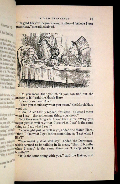 1939 Rare 1stED - Complete Works of Lewis Carroll including Alice's Adventures in Wonderland, Through the Looking-Glass, etc.