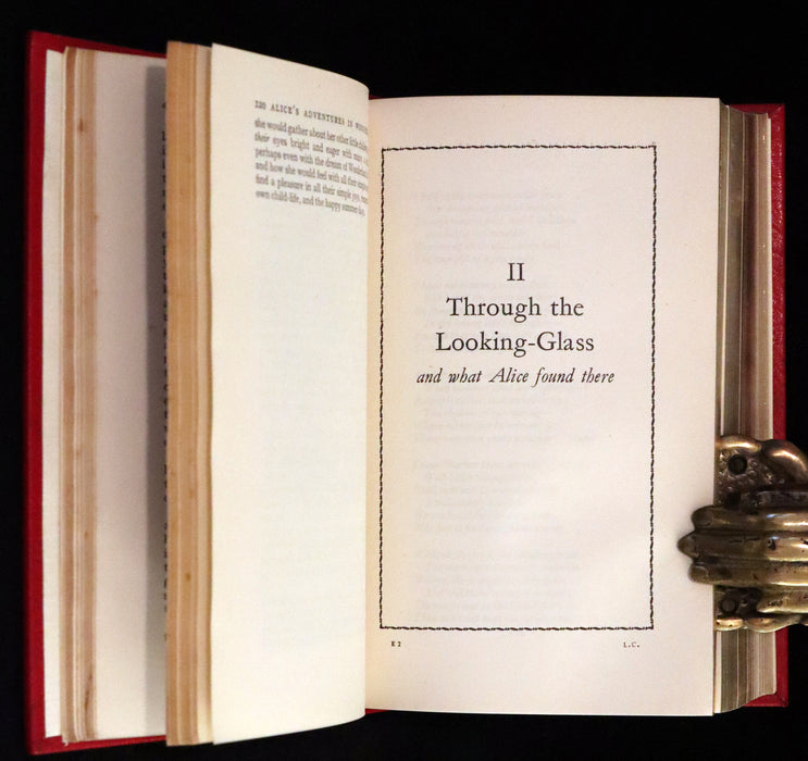 1939 Rare 1stED - Complete Works of Lewis Carroll including Alice's Adventures in Wonderland, Through the Looking-Glass, etc.