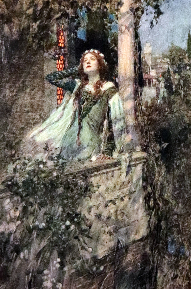 1912 Scarce First Edition - Romeo and Juliet illustrated by William Hatherell.