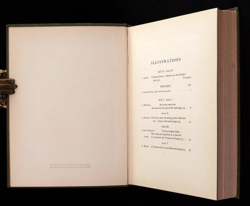 1912 Scarce First Edition - Romeo and Juliet illustrated by William Hatherell.