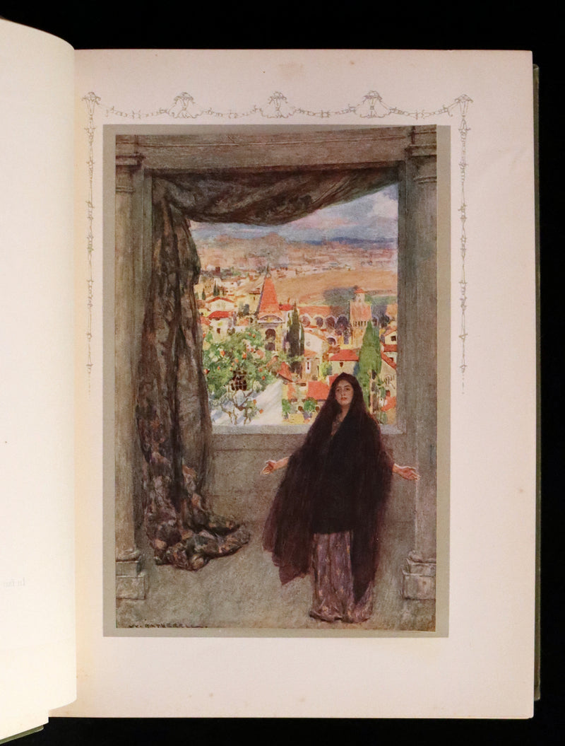 1912 Scarce First Edition - Romeo and Juliet illustrated by William Hatherell.