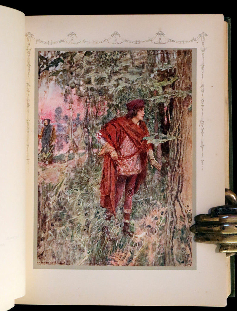 1912 Scarce First Edition - Romeo and Juliet illustrated by William Hatherell.